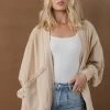 SINA Mariana Cardigan In Natural - FINAL SALE