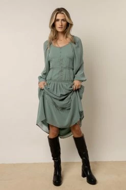 WELLMADE INC Whitley Midi Dress - FINAL SALE