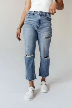 Budget ✔️ PLASTIC Vervet Beverley Straight Leg Denim- FINAL SALE ❤️ 41 PLASTIC Vervet Beverley Straight Leg Denim- FINAL SALE
