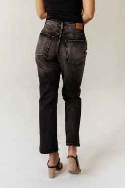 KANCAN Bentley Distressed Straight Leg Denim- FINAL SALE
