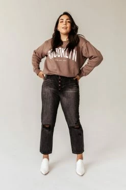 KANCAN Bentley Distressed Straight Leg Denim- FINAL SALE