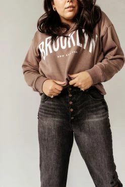 KANCAN Bentley Distressed Straight Leg Denim- FINAL SALE