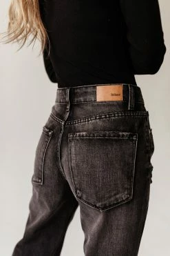 KANCAN Bentley Distressed Straight Leg Denim- FINAL SALE