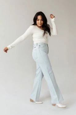 Best reviews of 😍 KANCAN Skyscraper Wide Leg Denim In Light Wash - FINAL SALE 😀 15 KANCAN Skyscraper Wide Leg Denim In Light Wash - FINAL SALE