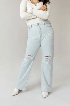 Best reviews of 😍 KANCAN Skyscraper Wide Leg Denim In Light Wash - FINAL SALE 😀 16 KANCAN Skyscraper Wide Leg Denim In Light Wash - FINAL SALE