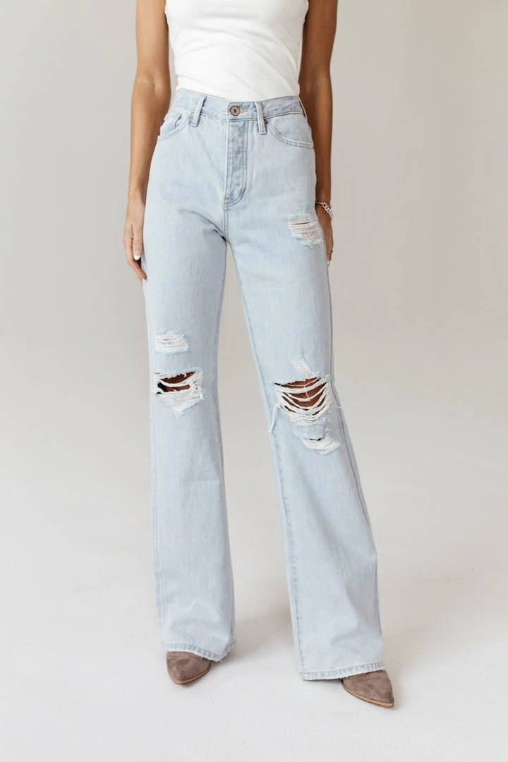 Promo 🥰 KANCAN Skyscraper Wide Leg Denim In Dark Grey - FINAL SALE 👖 Jeans ❤️ 7 KANCAN Skyscraper Wide Leg Denim In Dark Grey - FINAL SALE Jeans