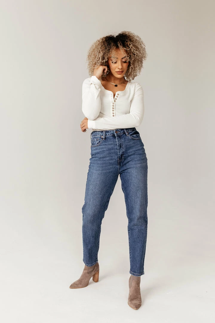 Top 10 🥰 KANCAN Bohme Payton Mom 👖 Jeans In Medium Wash - FINAL SALE 🤩 7 KANCAN Bohme Payton Mom Jeans In Medium Wash - FINAL SALE