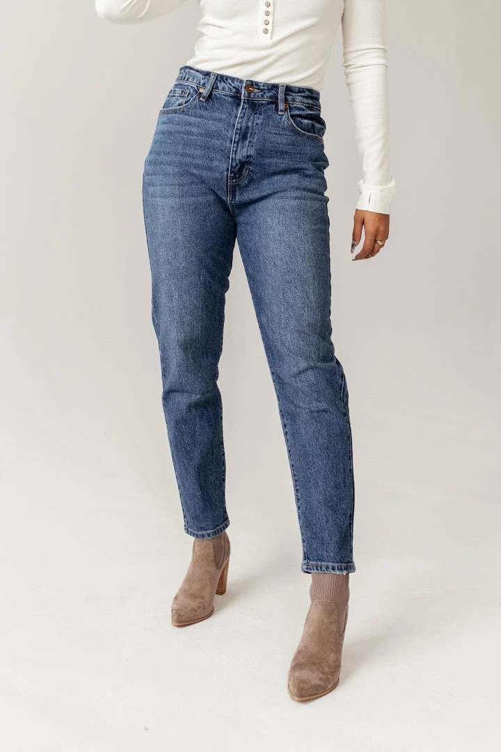 Top 10 🥰 KANCAN Bohme Payton Mom 👖 Jeans In Medium Wash - FINAL SALE 🤩 5 KANCAN Bohme Payton Mom Jeans In Medium Wash - FINAL SALE