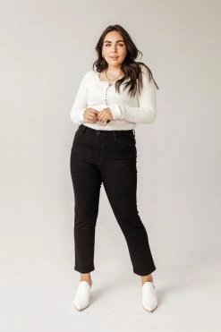 PLASTIC Vervet Dominic Straight Jeans