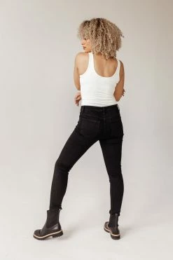 PLASTIC Flying Monkey Salma Mid-Rise Skinny Jeans - FINAL SALE