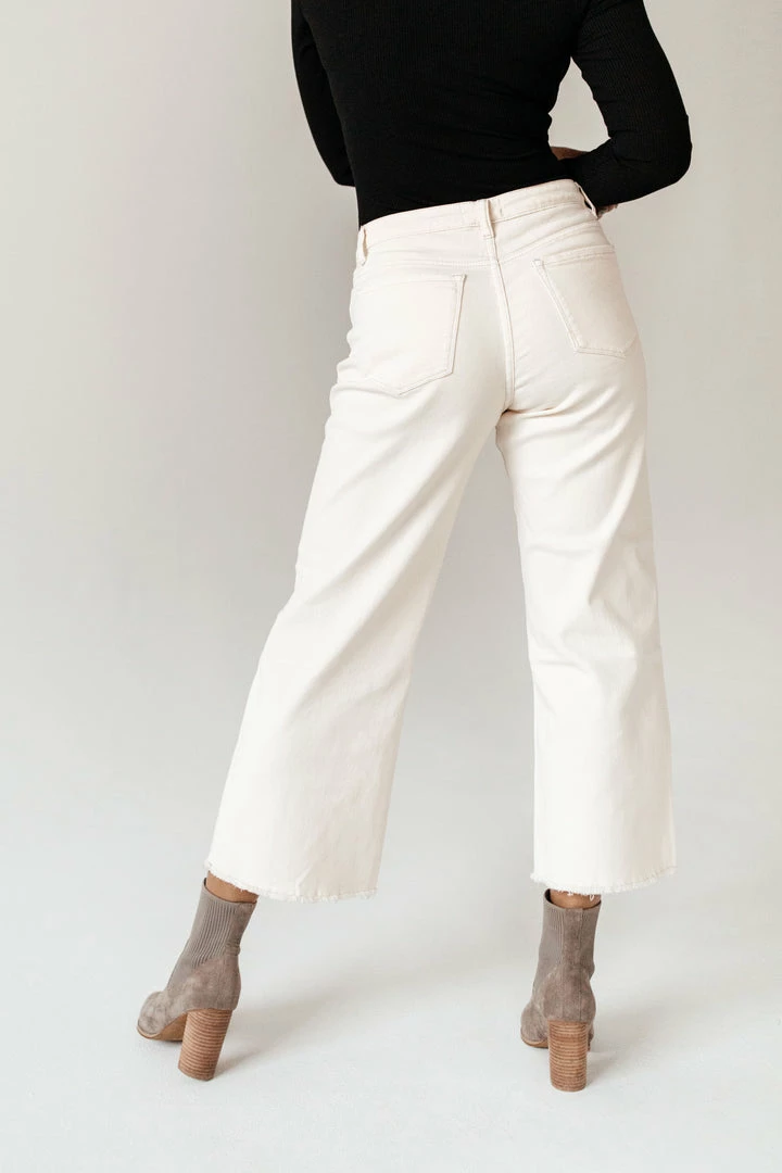 Hot Sale 👍 PLASTIC Flying Monkey Delia Wide Leg Denim 🥰 6 PLASTIC Flying Monkey Delia Wide Leg Denim