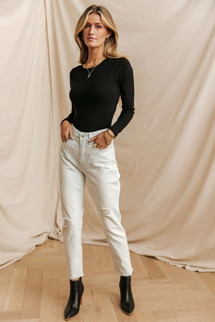 Best Sale π LE LIS Noelle Ribbed Bodysuit - FINAL SALE π₯° 3 LE LIS Noelle Ribbed Bodysuit - FINAL SALE