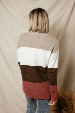 Promo 🔥 STACCATO Colorblock Turtleneck Sweater - FINAL SALE 👍 17 STACCATO Colorblock Turtleneck Sweater - FINAL SALE