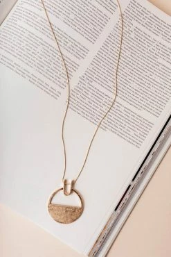 LA RADIANT VAL JEAN GLOBAL Merritt Pendant Necklace - FINAL SALE Jewelry