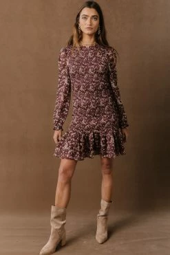 DRESS FORUM Dallas Smocked Mini Dress - FINAL SALE