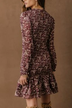 DRESS FORUM Dallas Smocked Mini Dress - FINAL SALE