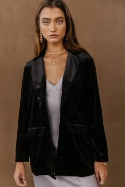 Tops Vero Moda Audrey Velvet Blazer