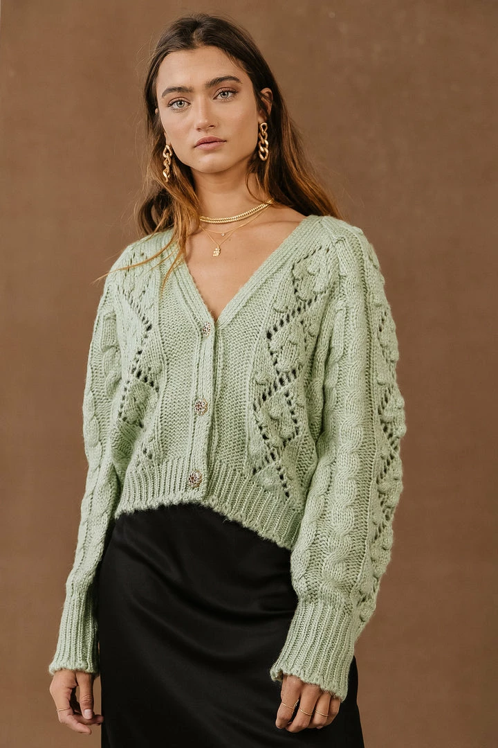 Buy π€© SINA Tamara Button Down Cardigan In Lavender - FINAL SALE π 8 SINA Tamara Button Down Cardigan In Lavender - FINAL SALE