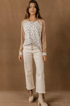 HEM&THREAD Vada Color-Block Top - FINAL SALE Sweaters