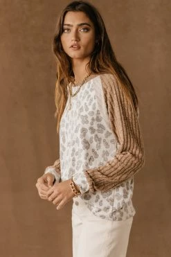 HEM&THREAD Vada Color-Block Top - FINAL SALE Sweaters