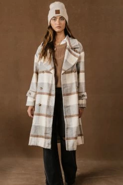 PROMESA Casper Trench Coat - FINAL SALE