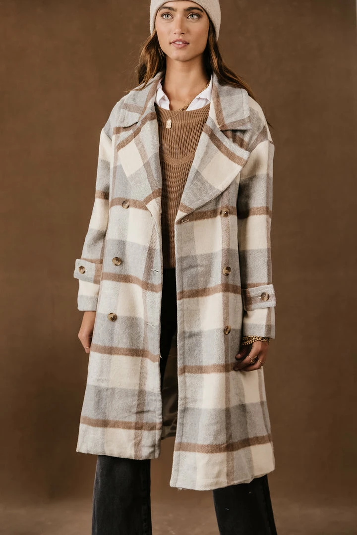 Outlet ๐ PROMESA Casper Trench ๐งฅ Coat - FINAL SALE ๐ฅ 3 PROMESA Casper Trench Coat - FINAL SALE