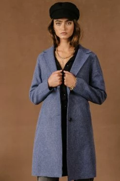 Vero Moda Joslyn Coat In Taupe
