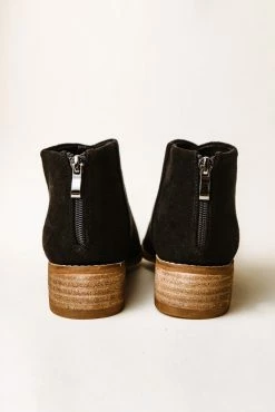 BEAST FASHION Nelly Ankle Booties In Black - Final Sale