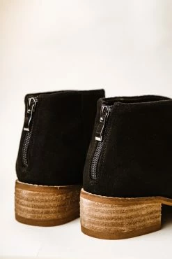 BEAST FASHION Nelly Ankle Booties In Black - Final Sale