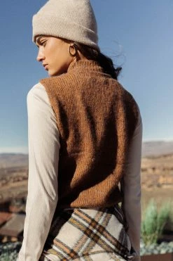 Best Sale ๐ฅฐ Vero Moda Leona Sweater Vest In Camel - FINAL SALE ๐ฅ 15 Vero Moda Leona Sweater Vest In Camel - FINAL SALE