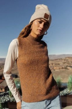 Best Sale ๐ฅฐ Vero Moda Leona Sweater Vest In Camel - FINAL SALE ๐ฅ 12 Vero Moda Leona Sweater Vest In Camel - FINAL SALE