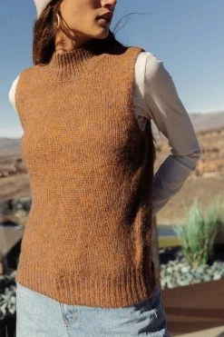 Best Sale ๐ฅฐ Vero Moda Leona Sweater Vest In Camel - FINAL SALE ๐ฅ 16 Vero Moda Leona Sweater Vest In Camel - FINAL SALE