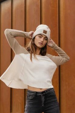 HEM&THREAD Savannah Color-Block Top Tops