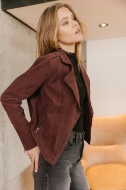LISTICLE Hudson Corduroy Moto Jacket - FINAL SALE