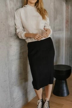 Vero Moda Shea Skirt In Black - FINAL SALE