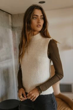 Deals ๐ฅฐ Vero Moda Leona Sweater Vest In Ivory - FINAL SALE ๐ 9 Vero Moda Leona Sweater Vest In Ivory - FINAL SALE