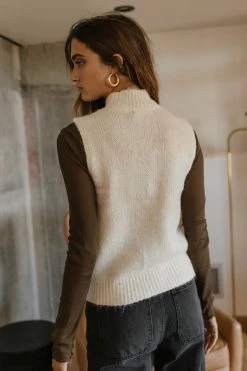 Deals ๐ฅฐ Vero Moda Leona Sweater Vest In Ivory - FINAL SALE ๐ 10 Vero Moda Leona Sweater Vest In Ivory - FINAL SALE