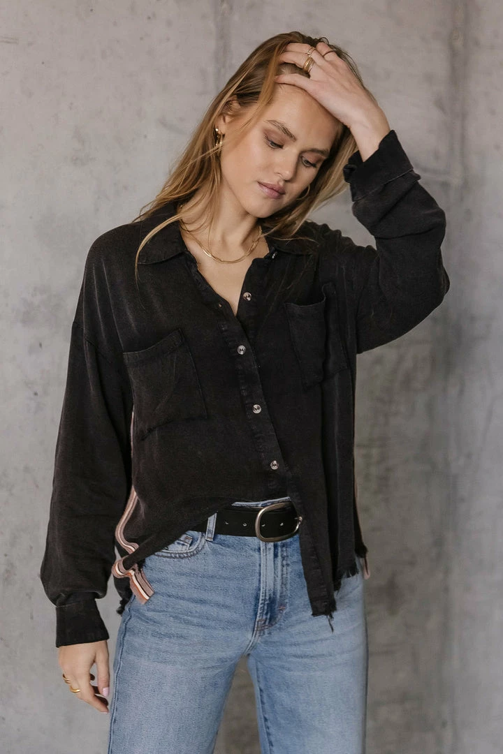 Wholesale π₯° HEM&THREAD Arya Button Down Top - FINAL SALE β€οΈ 3 HEM&THREAD Arya Button Down Top - FINAL SALE