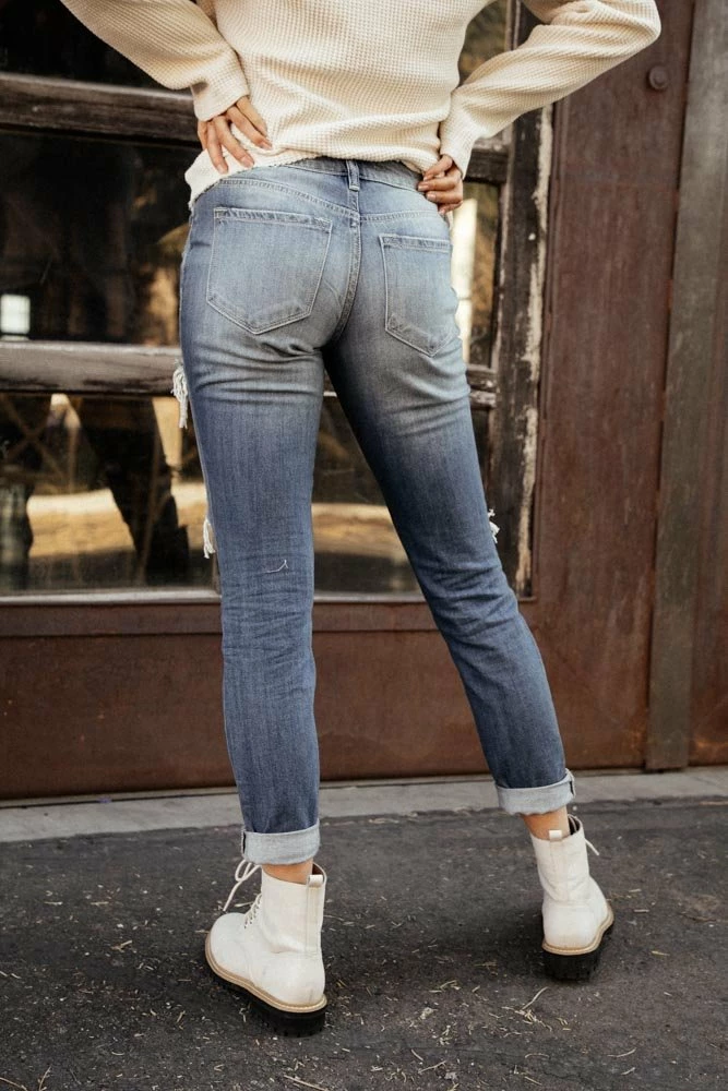 Best reviews of ✔️ KanCan Distressed Relaxed Denim - FINAL SALE ⌛ 4 KanCan Distressed Relaxed Denim - FINAL SALE