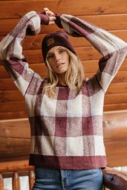 Brand new β¨ Vero Moda Lydia Sweater In Burgundy - FINAL SALE π 10 Vero Moda Lydia Sweater In Burgundy - FINAL SALE