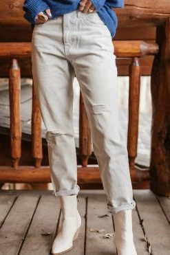 PLASTIC Flying Monkey Straight Away Light Wash Denim - FINAL SALE