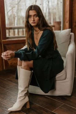 SINA Laura Wrap Midi Dress - FINAL SALE