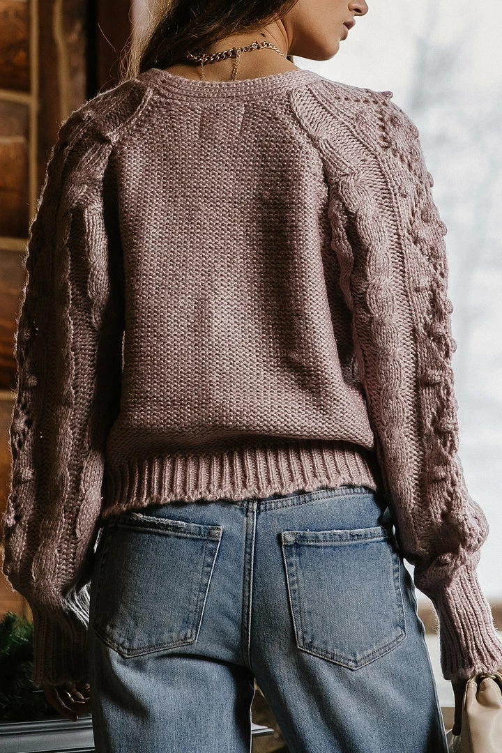 Buy π€© SINA Tamara Button Down Cardigan In Lavender - FINAL SALE π 2 SINA Tamara Button Down Cardigan In Lavender - FINAL SALE