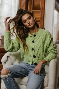 Flash Sale 🥰 SINA Winona Cable-Knit Cardigan - FINAL SALE Sweaters 🥰 32 SINA Winona Cable-Knit Cardigan - FINAL SALE Sweaters