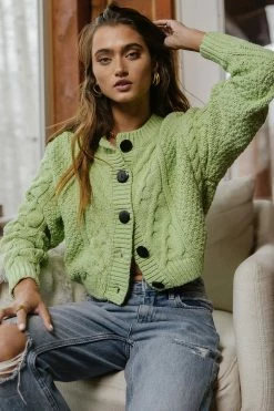 Flash Sale 🥰 SINA Winona Cable-Knit Cardigan - FINAL SALE Sweaters 🥰 33 SINA Winona Cable-Knit Cardigan - FINAL SALE Sweaters