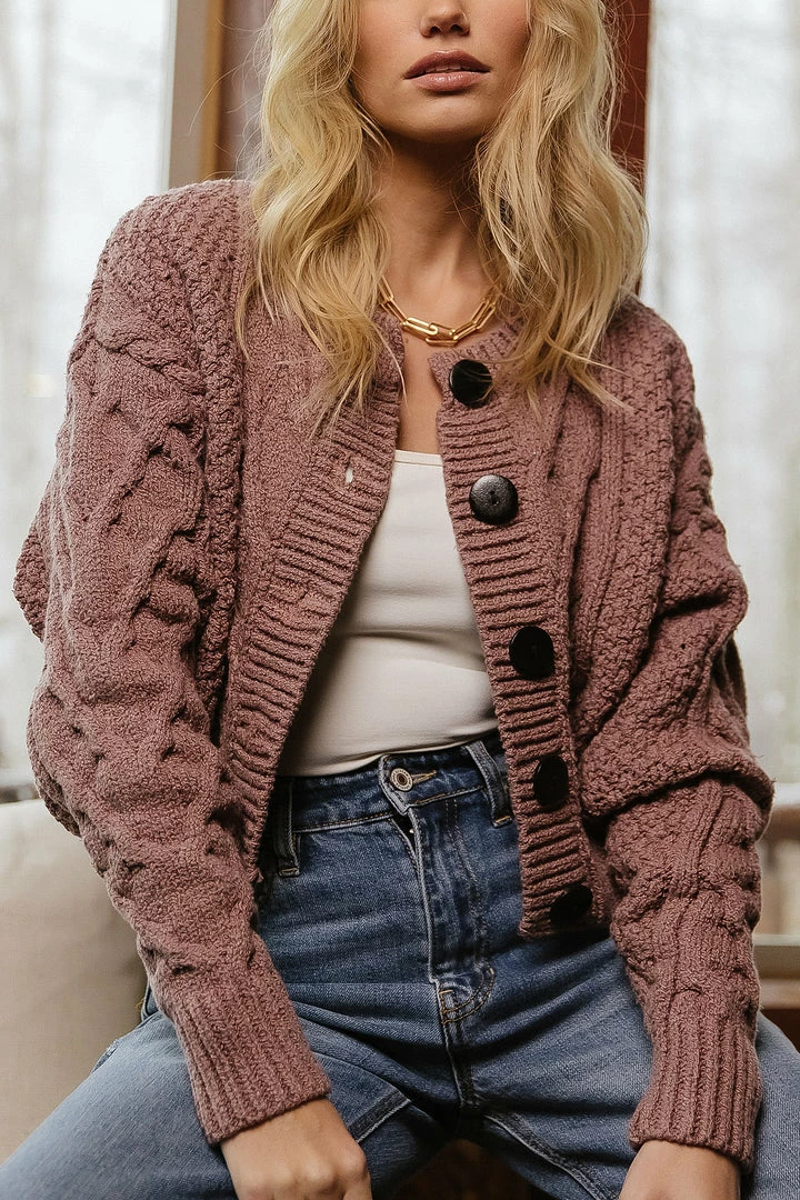 Flash Sale 🥰 SINA Winona Cable-Knit Cardigan - FINAL SALE Sweaters 🥰 6 SINA Winona Cable-Knit Cardigan - FINAL SALE Sweaters