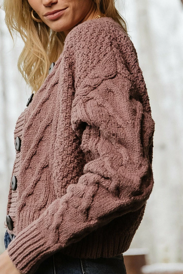 Flash Sale 🥰 SINA Winona Cable-Knit Cardigan - FINAL SALE Sweaters 🥰 24 SINA Winona Cable-Knit Cardigan - FINAL SALE Sweaters