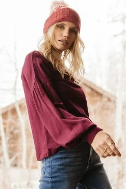 Best Sale 😀 SINA Kaori Top In Berry - FINAL SALE 🤩 11 SINA Kaori Top In Berry - FINAL SALE