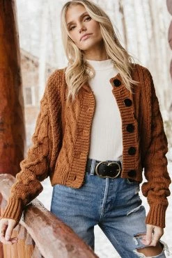 Flash Sale 🥰 SINA Winona Cable-Knit Cardigan - FINAL SALE Sweaters 🥰 47 SINA Winona Cable-Knit Cardigan - FINAL SALE Sweaters