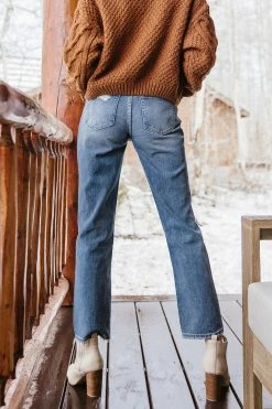 PLASTIC Vervet Axton Straight Denim - FINAL SALE